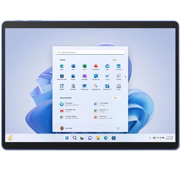 Microsoft Surface Pro 9 (2022), 13" 2-in-1 Tablet & Laptop, Thin & Lightweight, Intel 12th Gen i7 Fast Processor for Multi-Tasking, 16GB RAM, 256GB Storage with Windows 11, Platinum Microsoft Copilot