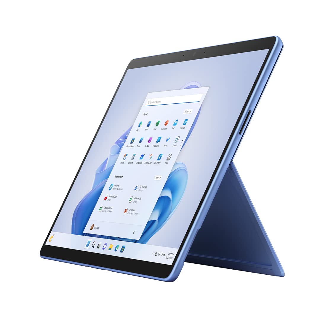 Microsoft Surface Pro 9 (2022), 13" 2-in-1 Tablet & Laptop, Thin & Lightweight, Intel 12th Gen i7 Fast Processor for Multi-Tasking, 16GB RAM, 256GB Storage with Windows 11, Platinum Microsoft Copilot