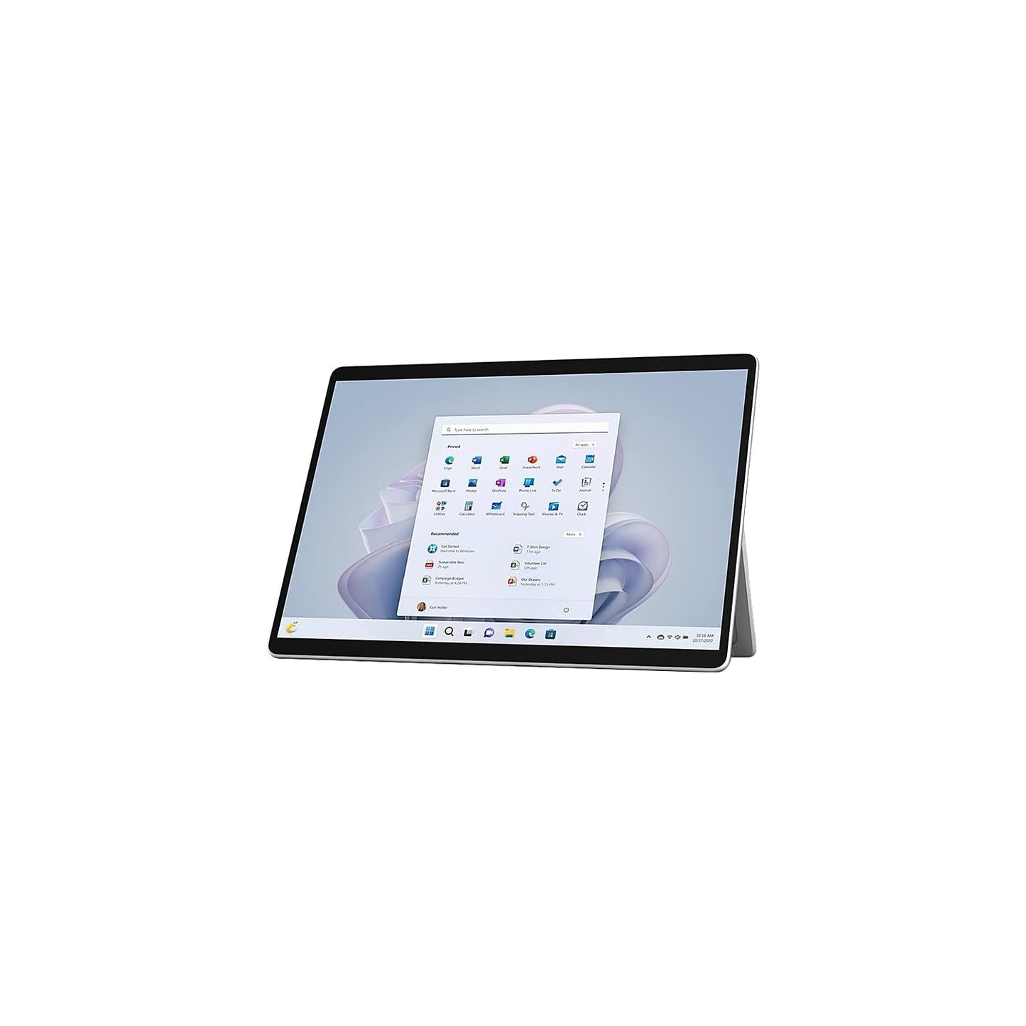 Microsoft Surface Pro 9 (2022), 13" 2-in-1 Tablet & Laptop, Thin & Lightweight, Intel 12th Gen i7 Fast Processor for Multi-Tasking, 16GB RAM, 256GB Storage with Windows 11, Platinum Microsoft Copilot