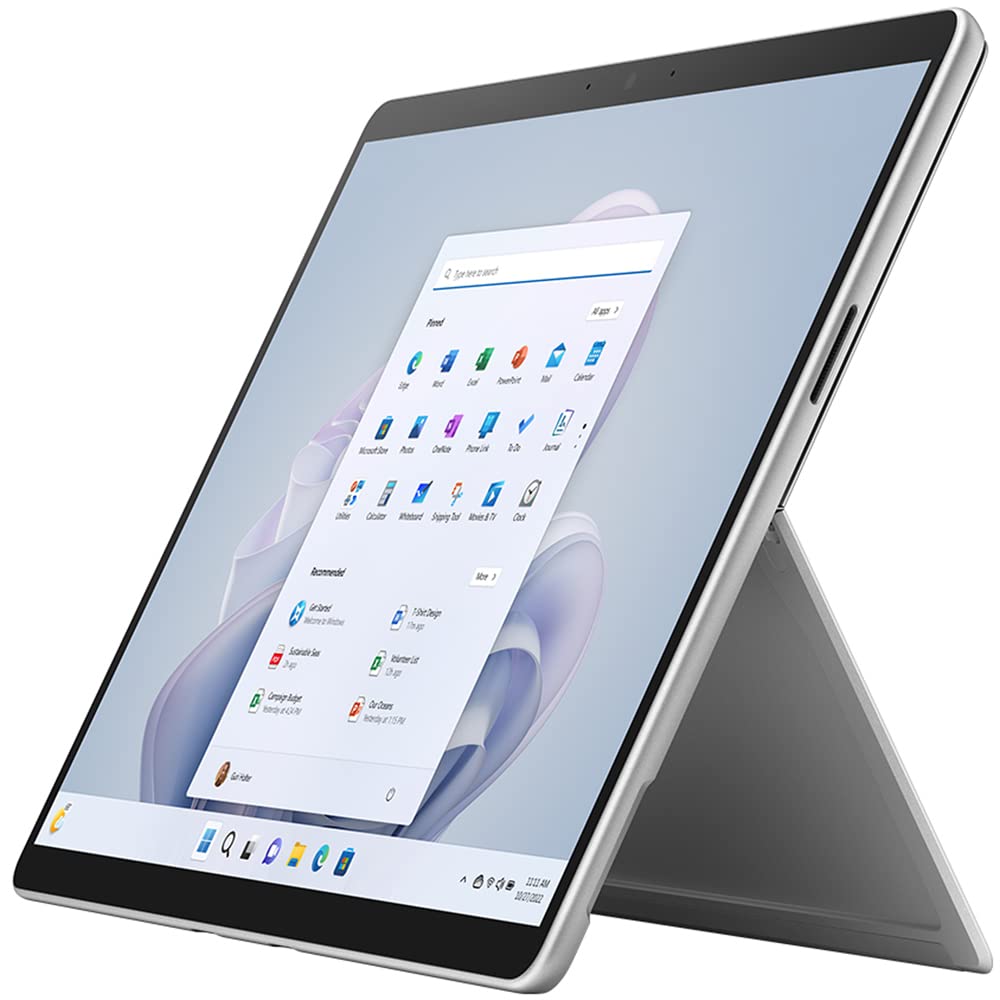 Microsoft Surface Pro 9 (2022), 13" 2-in-1 Tablet & Laptop, Thin & Lightweight, Intel 12th Gen i7 Fast Processor for Multi-Tasking, 16GB RAM, 256GB Storage with Windows 11, Platinum Microsoft Copilot