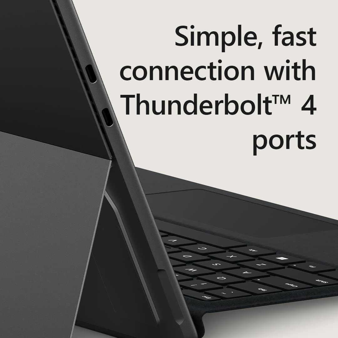 Microsoft Surface Pro 9 (2022), 13" 2-in-1 Tablet & Laptop, Thin & Lightweight, Intel 12th Gen i7 Fast Processor for Multi-Tasking, 16GB RAM, 256GB Storage with Windows 11, Platinum Microsoft Copilot