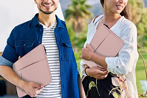 Laptop Case Sleeve 15.6 inch, Durable Shockproof Protective Computer Carrying Cover with Front Pocket, Briefcase Handbags Laptop Sleeve Bag for 15.6 inch HP, Dell, Acer, Asus, Notebook, Black