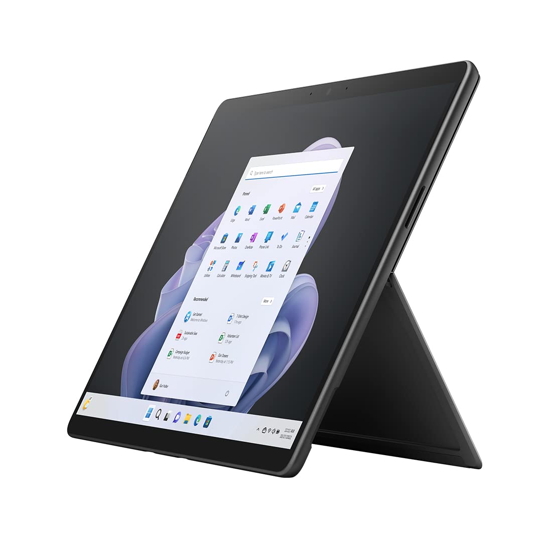Microsoft Surface Pro 9 (2022), 13" 2-in-1 Tablet & Laptop, Thin & Lightweight, Intel 12th Gen i7 Fast Processor for Multi-Tasking, 16GB RAM, 256GB Storage with Windows 11, Platinum Microsoft Copilot