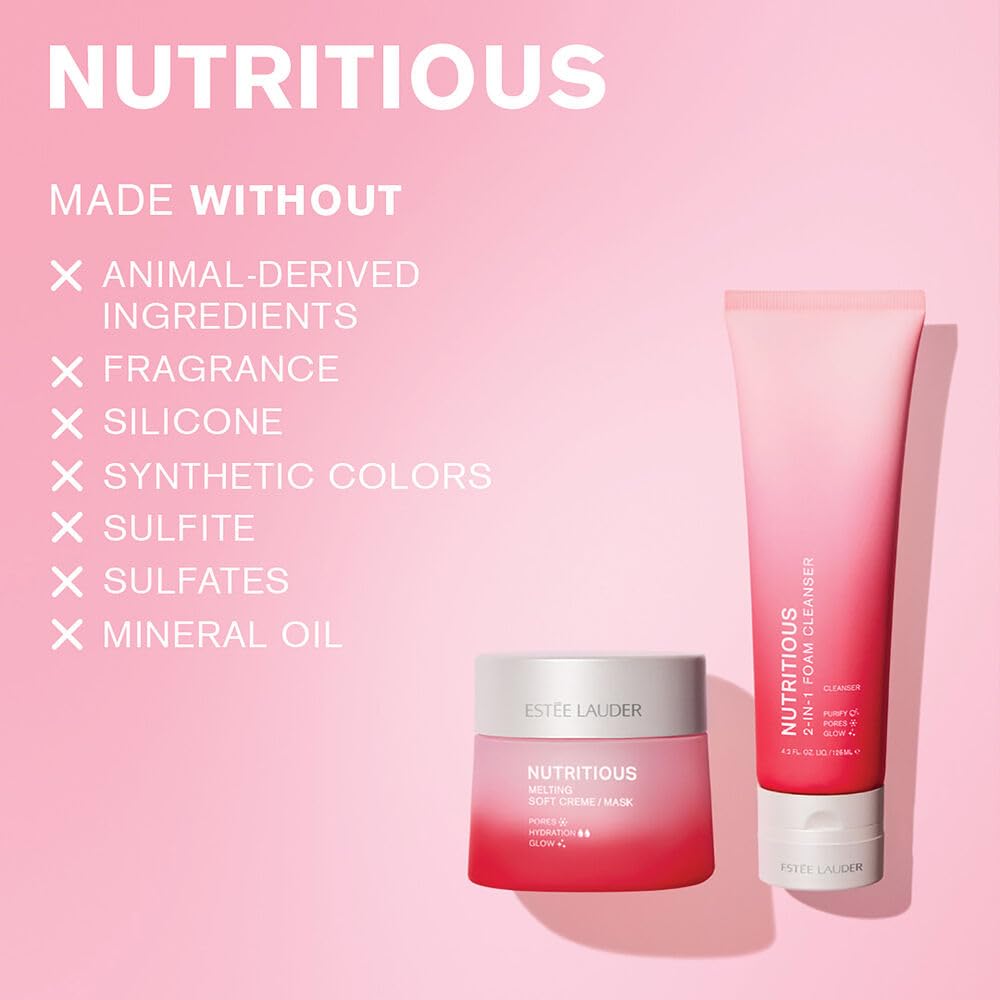 Estée Lauder Nutritious Melting Soft Cream Moisturizer/Face Mask with Niacinamide | Pore Minimizing