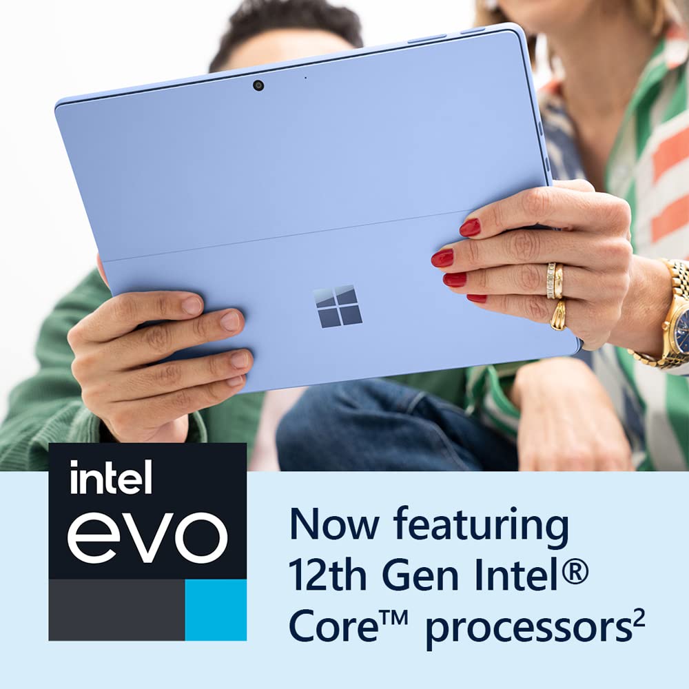 Microsoft Surface Pro 9 (2022), 13" 2-in-1 Tablet & Laptop, Thin & Lightweight, Intel 12th Gen i7 Fast Processor for Multi-Tasking, 16GB RAM, 256GB Storage with Windows 11, Platinum Microsoft Copilot