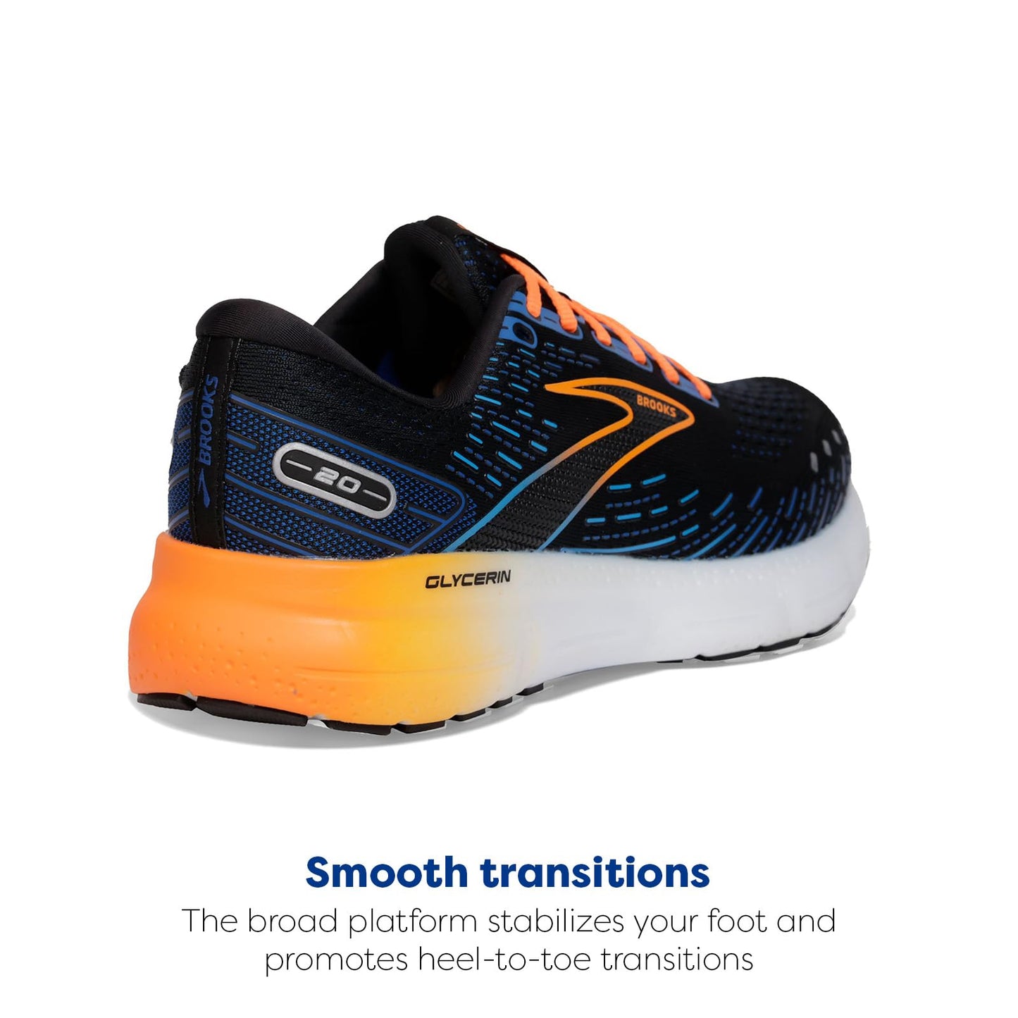 Brooks Men's Glycerin 20 Neutral Running Shoe