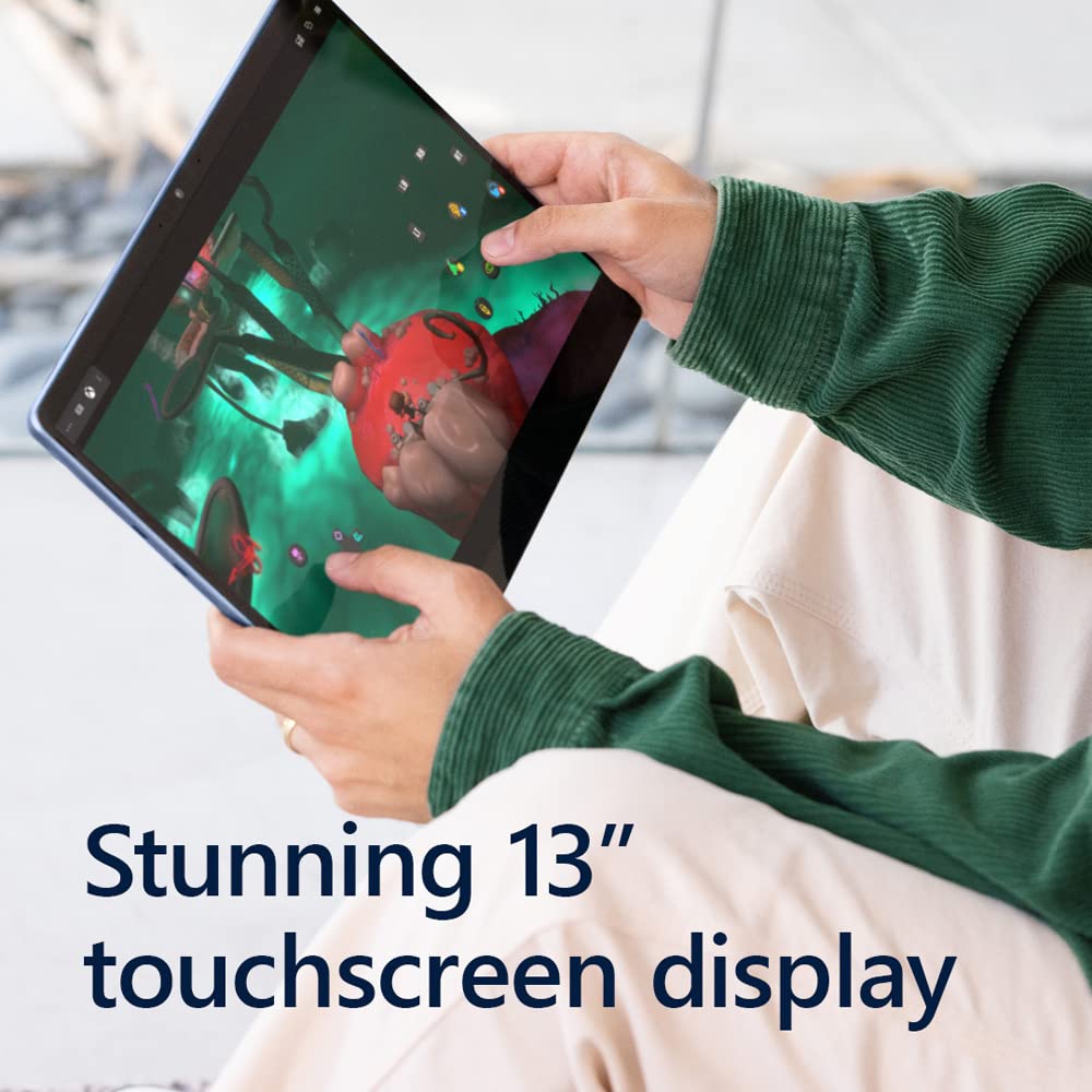 Microsoft Surface Pro 9 (2022), 13" 2-in-1 Tablet & Laptop, Thin & Lightweight, Intel 12th Gen i7 Fast Processor for Multi-Tasking, 16GB RAM, 256GB Storage with Windows 11, Platinum Microsoft Copilot