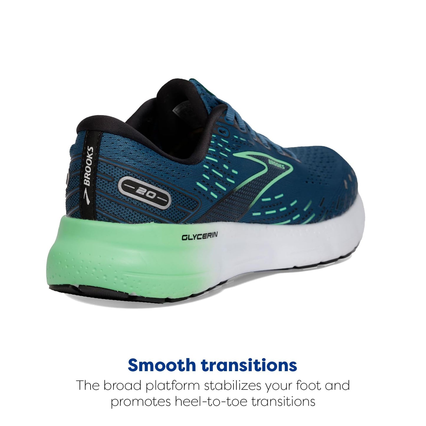Brooks Men's Glycerin 20 Neutral Running Shoe