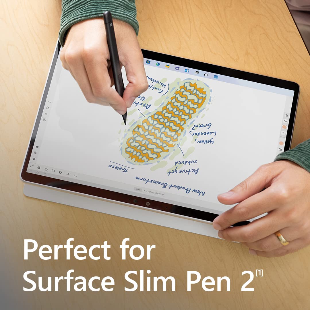 Microsoft Surface Pro 9 (2022), 13" 2-in-1 Tablet & Laptop, Thin & Lightweight, Intel 12th Gen i7 Fast Processor for Multi-Tasking, 16GB RAM, 256GB Storage with Windows 11, Platinum Microsoft Copilot