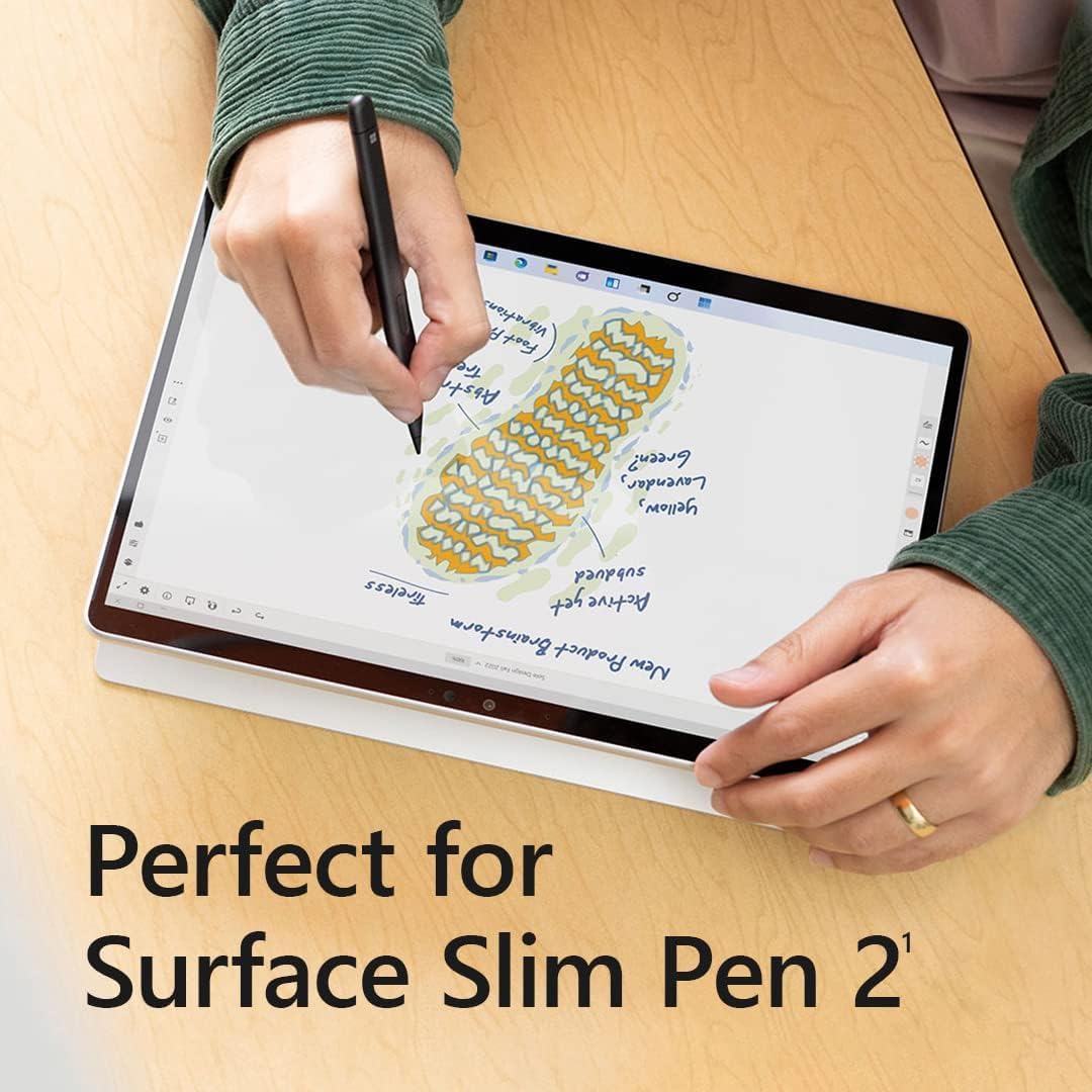 Microsoft Surface Pro 9 (2022), 13" 2-in-1 Tablet & Laptop, Thin & Lightweight, Intel 12th Gen i7 Fast Processor for Multi-Tasking, 16GB RAM, 256GB Storage with Windows 11, Platinum Microsoft Copilot