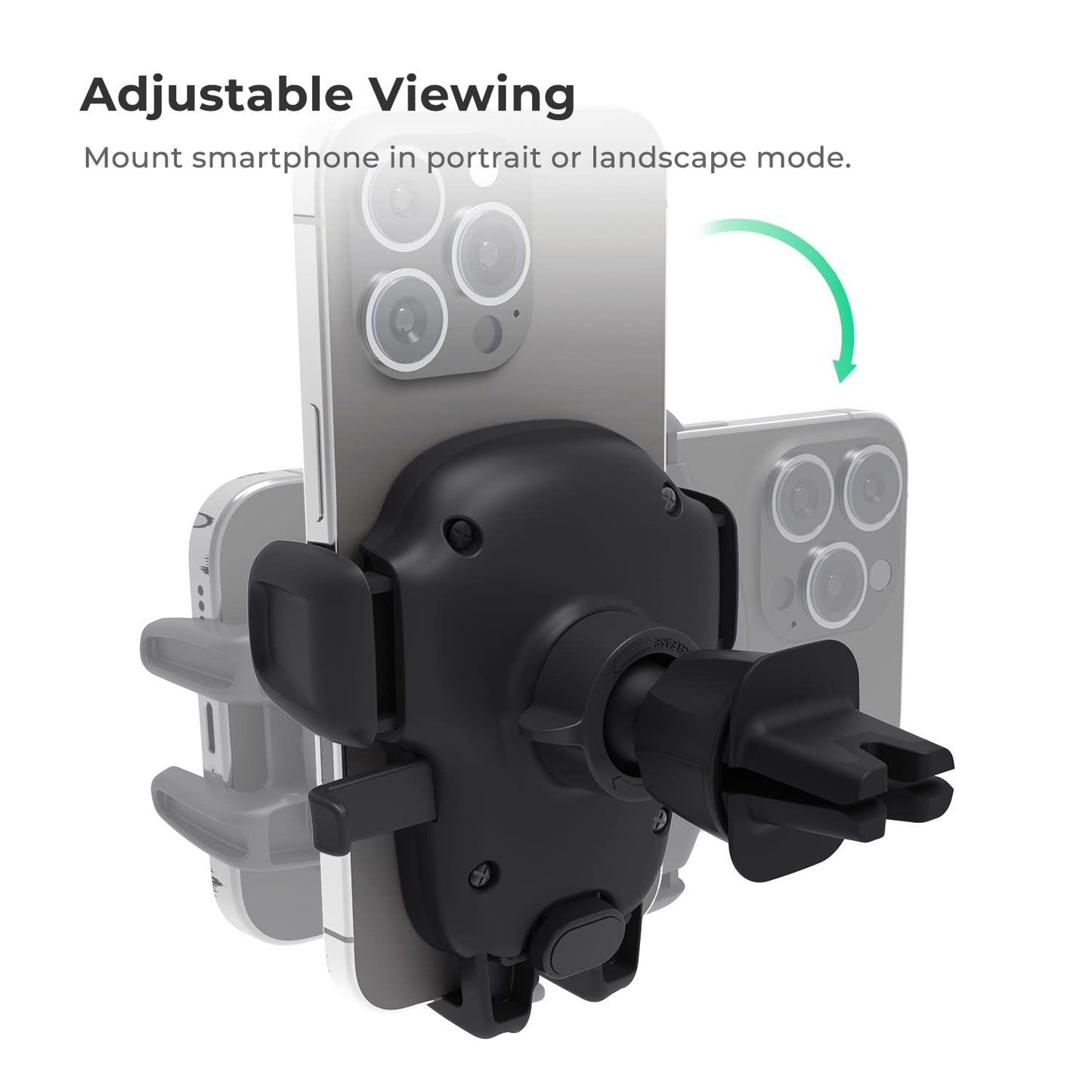 iOttie Easy One Touch 6 Universal Car Mount Dashboard & Windshield Suction Cup Phone Holder for iPhone Samsung, Google, All Smartphones