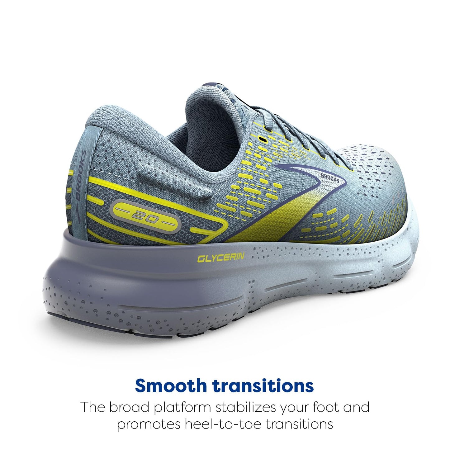 Brooks Men's Glycerin 20 Neutral Running Shoe