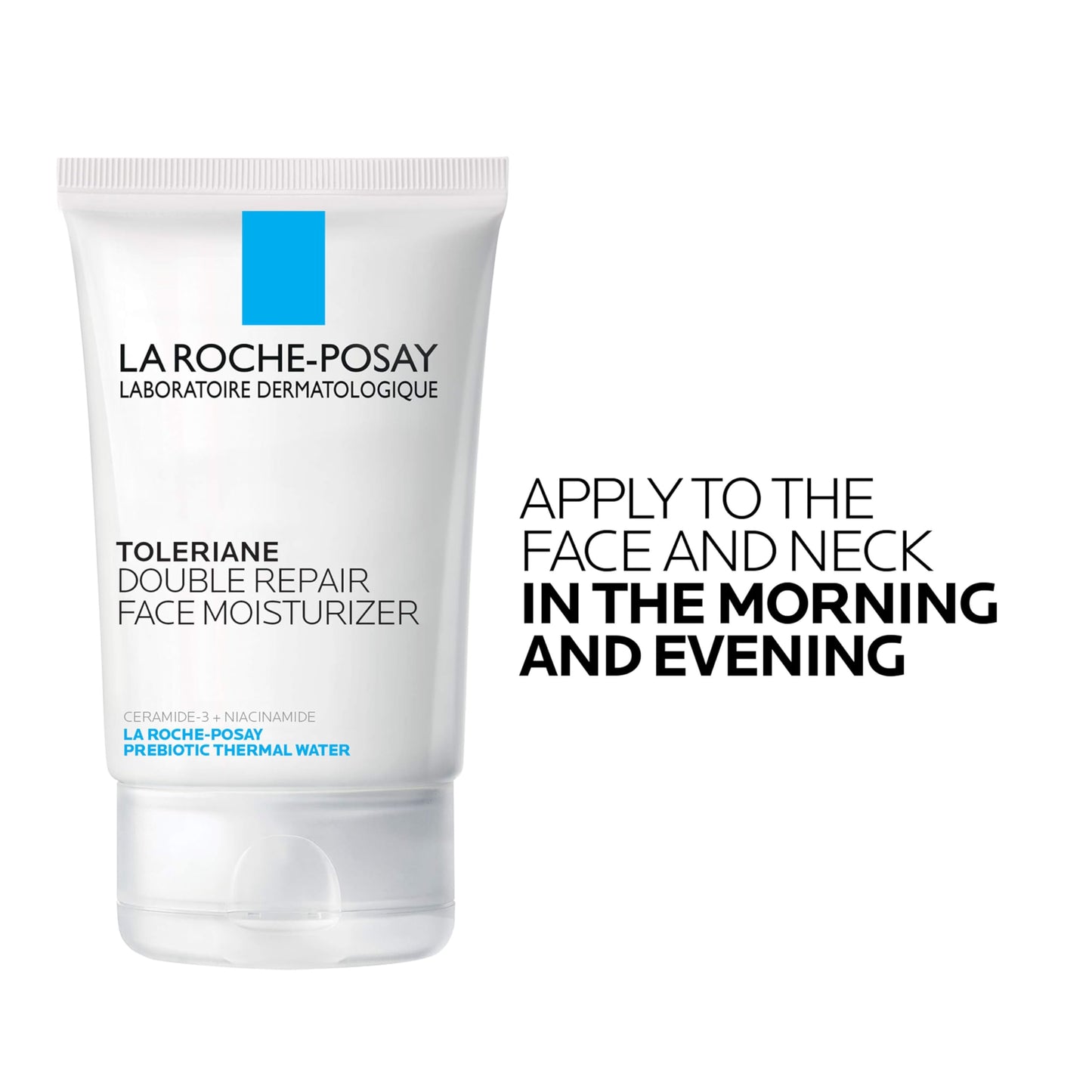 La Roche-Posay Toleriane Double Repair Face Moisturizer | Daily Moisturizer Face Cream with Ceramide and Niacinamide for All Skin Types | Oil Free | Fragrance Free