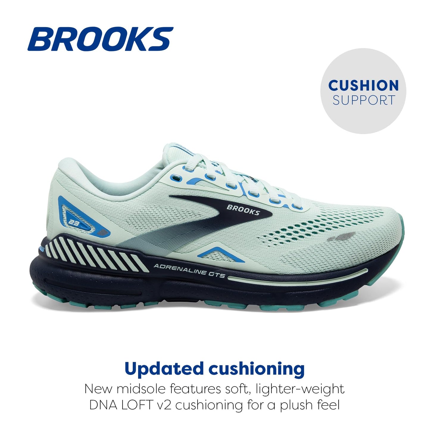 Brooks Women’s Adrenaline GTS 23 Supportive Running Shoe