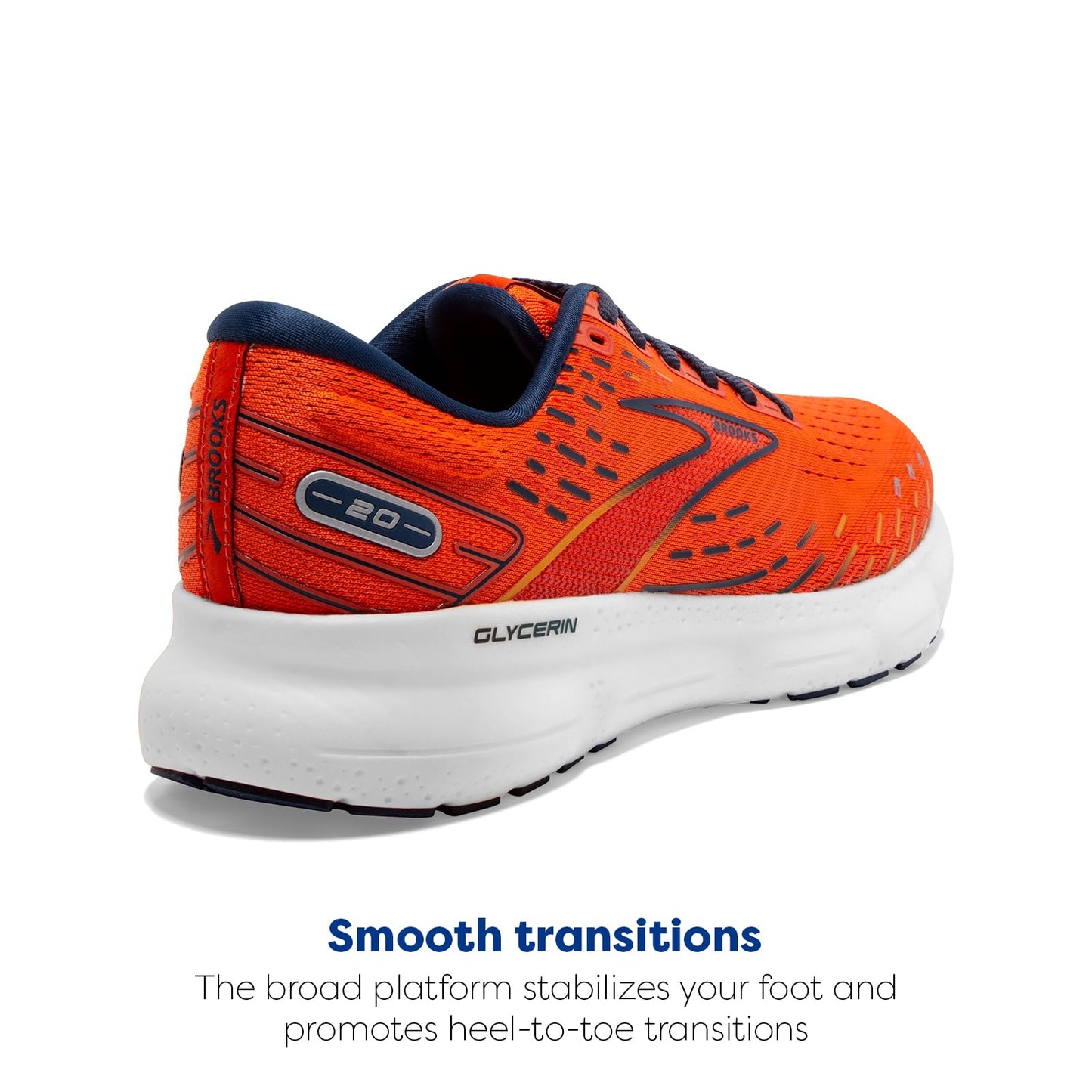 Brooks Men's Glycerin 20 Neutral Running Shoe