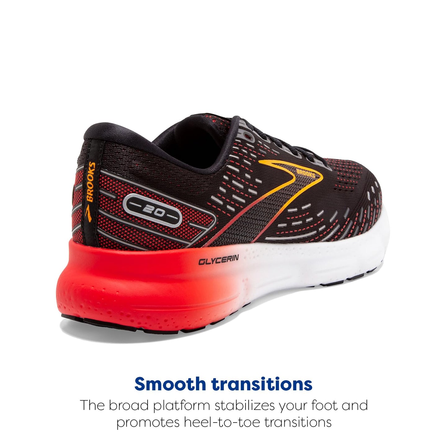 Brooks Men's Glycerin 20 Neutral Running Shoe