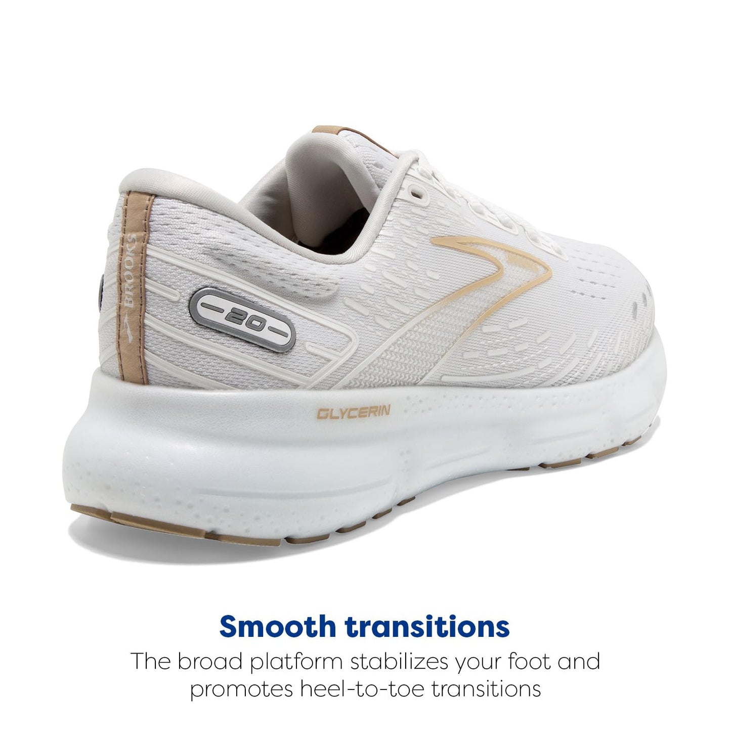 Brooks Men's Glycerin 20 Neutral Running Shoe