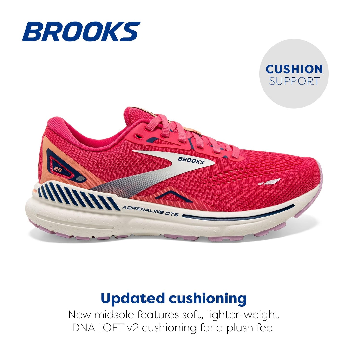 Brooks Women’s Adrenaline GTS 23 Supportive Running Shoe
