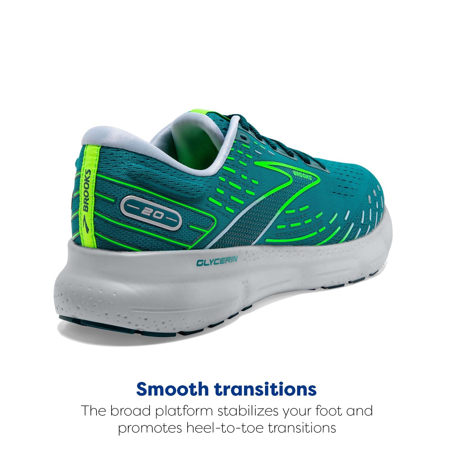 Brooks Men's Glycerin 20 Neutral Running Shoe