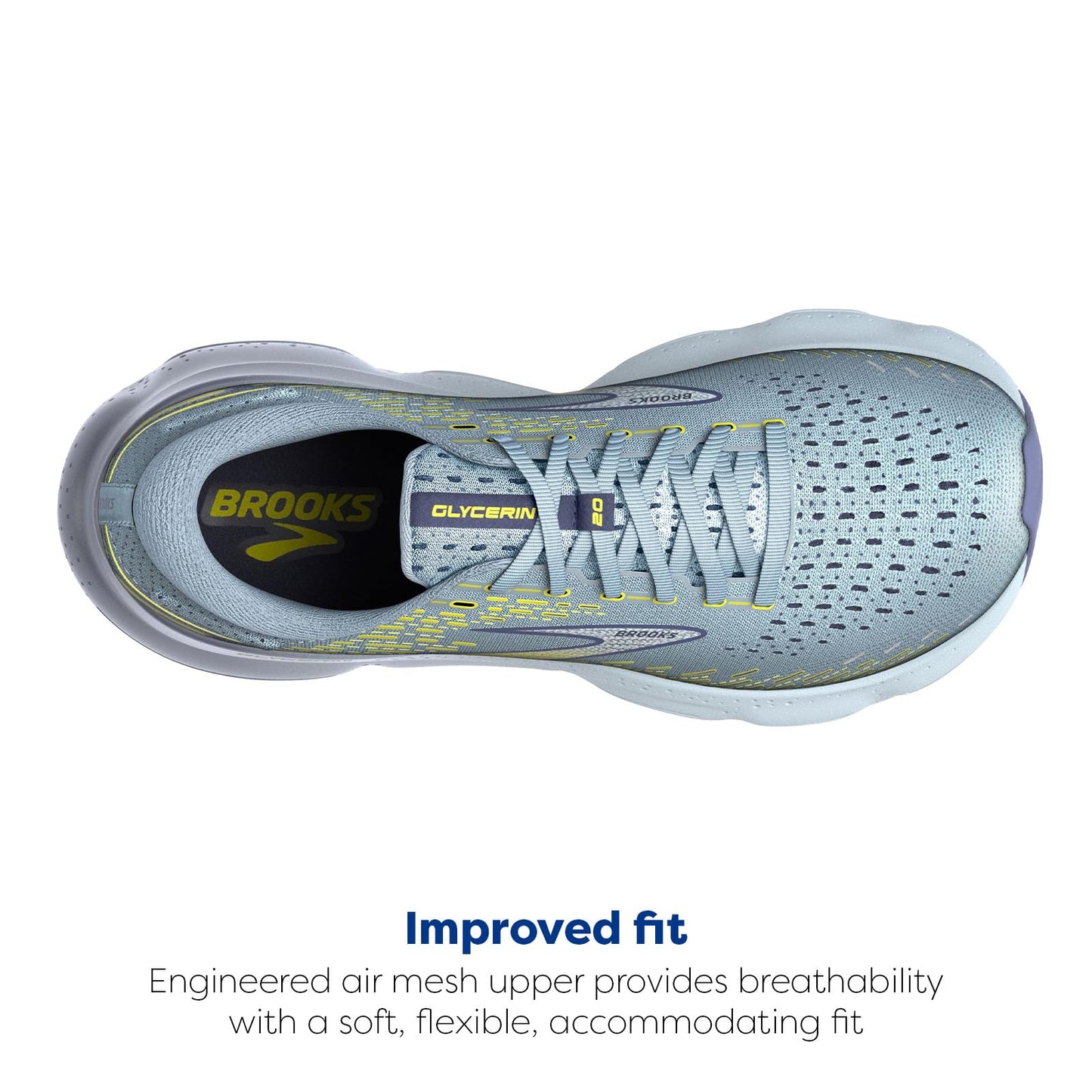 Brooks Men's Glycerin 20 Neutral Running Shoe