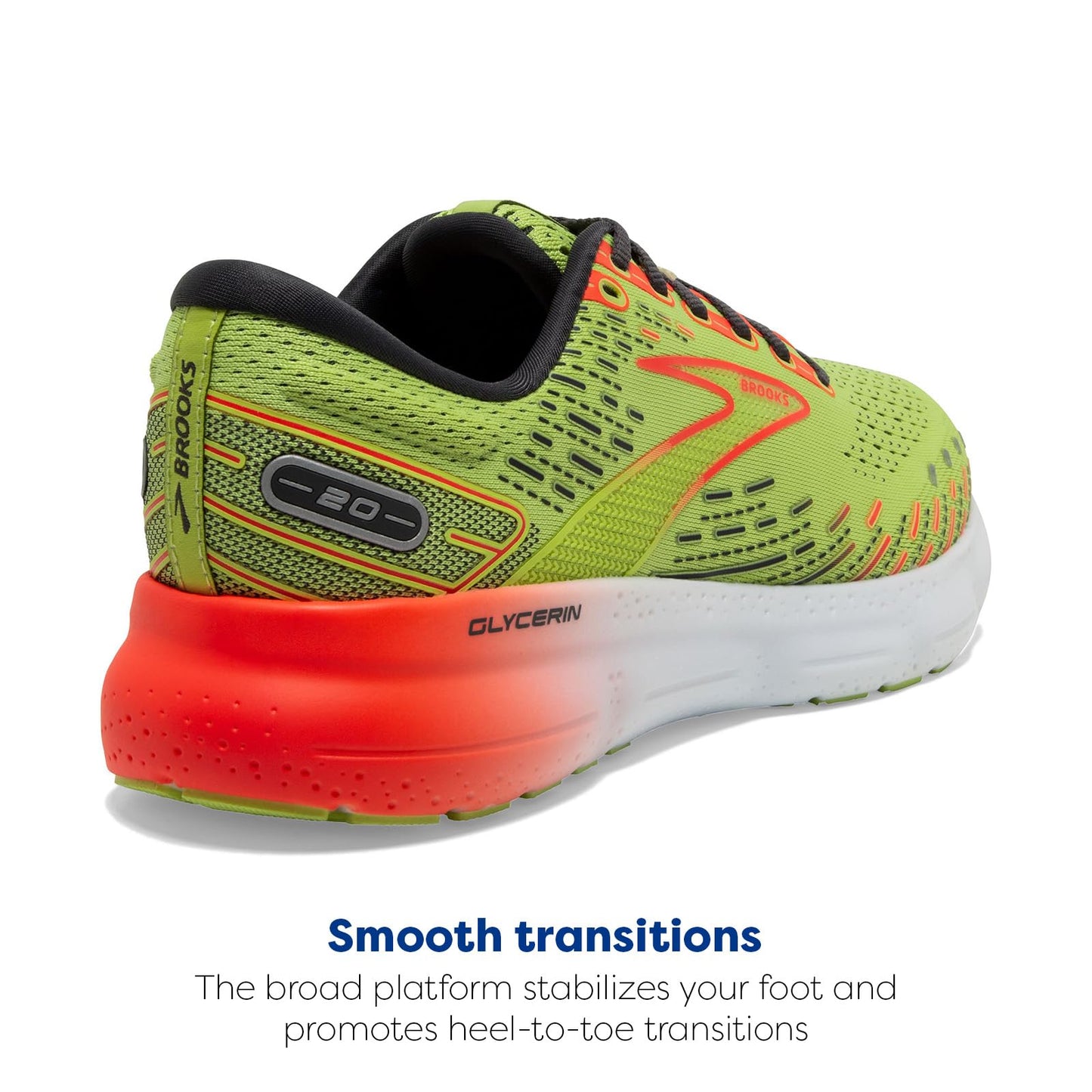Brooks Men's Glycerin 20 Neutral Running Shoe