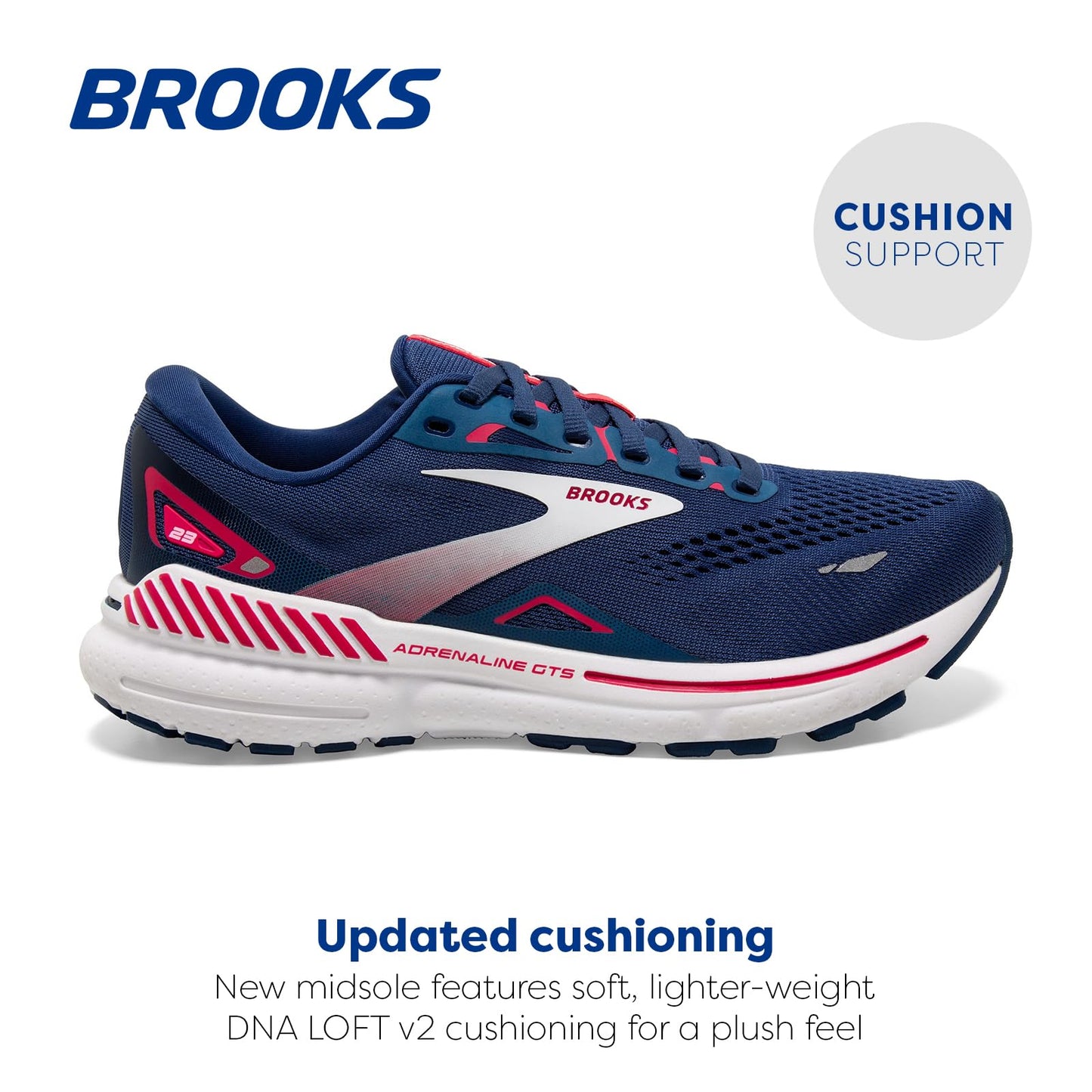 Brooks Women’s Adrenaline GTS 23 Supportive Running Shoe