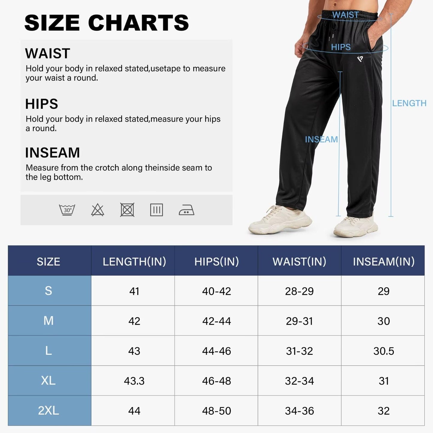 5 Pack Mens Sweatpants Open Bottom Joggers for Men with Zip Pockets Loose Fit Mesh Athletic Pants for Running,Casual