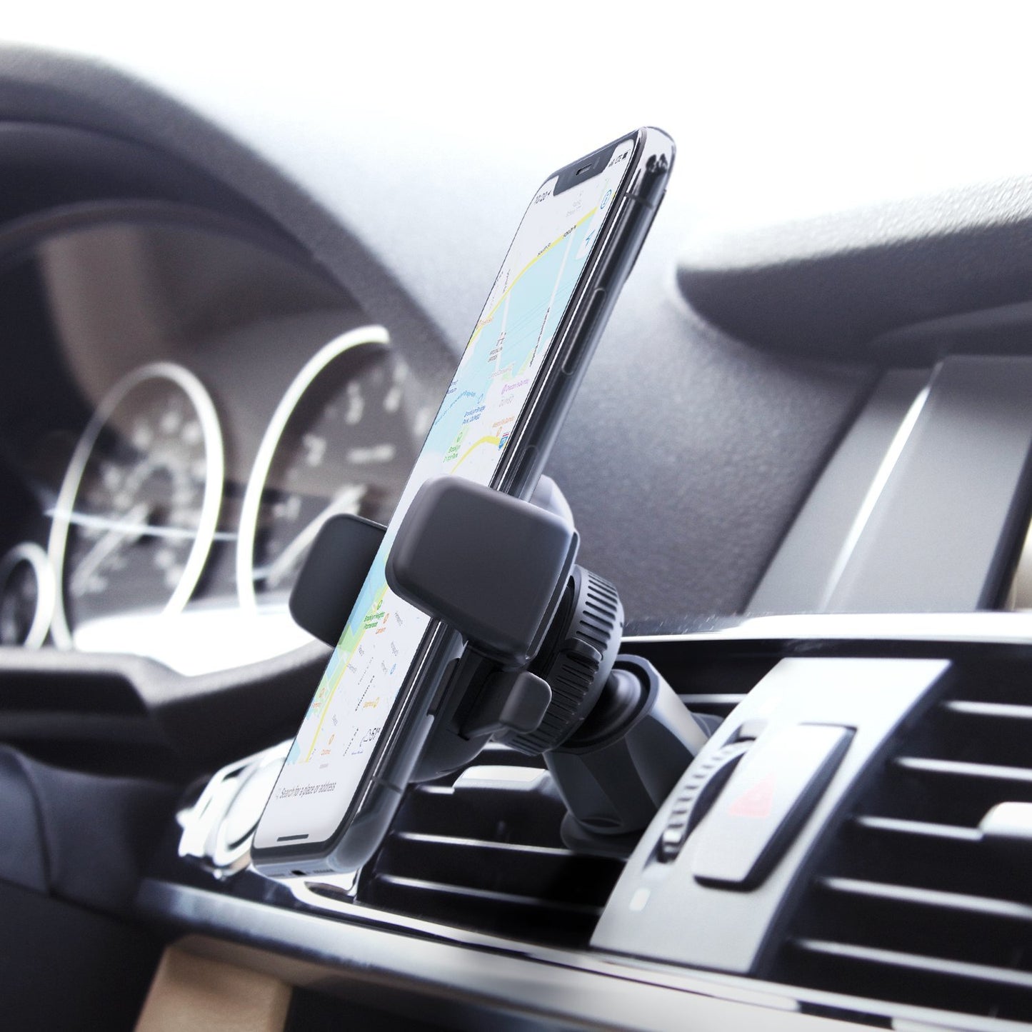 iOttie Easy One Touch 6 Universal Car Mount Dashboard & Windshield Suction Cup Phone Holder for iPhone Samsung, Google, All Smartphones