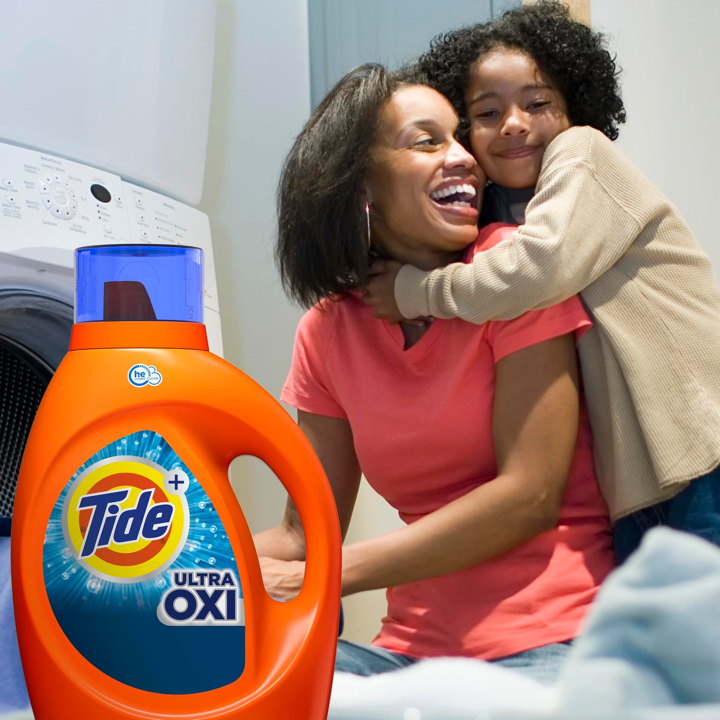 Tide Ultra Oxi Liquid Laundry Detergent, HE Compatible, 59 Loads, 84 fl oz, Tide Laundry Detergent, Laundry Detergent Liquid
