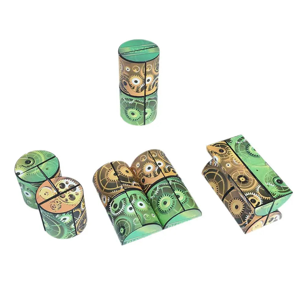 Versatile Magic Cube Anti Stress Fidget Toys For Kids Geometric 3d Infinite Puzzle Cube Grownups's Antistress Toy W4i9