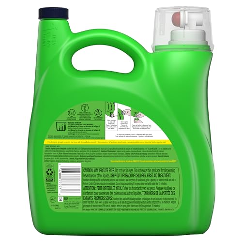 Gain + Aroma Boost Laundry Detergent Liquid, Original Scent, 107 Loads, 154 fl oz, HE Compatible Laundry Soap with Febreze and Oxi, Gain Laundry Detergent, Liquid Laundry Detergent