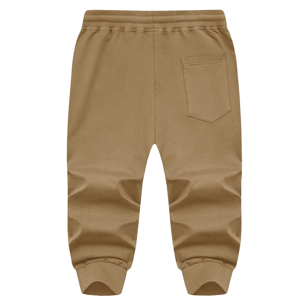 MAGNIVIT Men's 3/4 Jogger Capri Pants Workout Gym Below Knee Shorts Zipper Pockets Jogger Sweatpant Capris for Men
