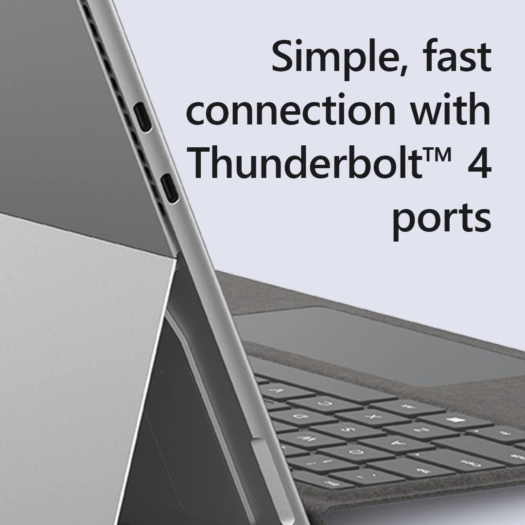 Microsoft Surface Pro 9 (2022), 13" 2-in-1 Tablet & Laptop, Thin & Lightweight, Intel 12th Gen i7 Fast Processor for Multi-Tasking, 16GB RAM, 256GB Storage with Windows 11, Platinum Microsoft Copilot