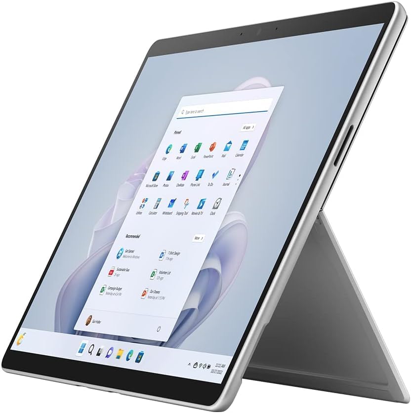 Microsoft Surface Pro 9 (2022), 13" 2-in-1 Tablet & Laptop, Thin & Lightweight, Intel 12th Gen i7 Fast Processor for Multi-Tasking, 16GB RAM, 256GB Storage with Windows 11, Platinum Microsoft Copilot