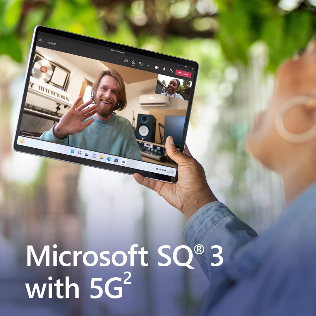 Microsoft Surface Pro 9 (2022), 13" 2-in-1 Tablet & Laptop, Thin & Lightweight, Intel 12th Gen i7 Fast Processor for Multi-Tasking, 16GB RAM, 256GB Storage with Windows 11, Platinum Microsoft Copilot