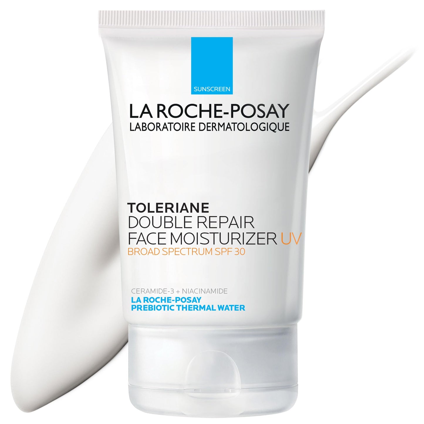La Roche-Posay Toleriane Double Repair Face Moisturizer | Daily Moisturizer Face Cream with Ceramide and Niacinamide for All Skin Types | Oil Free | Fragrance Free