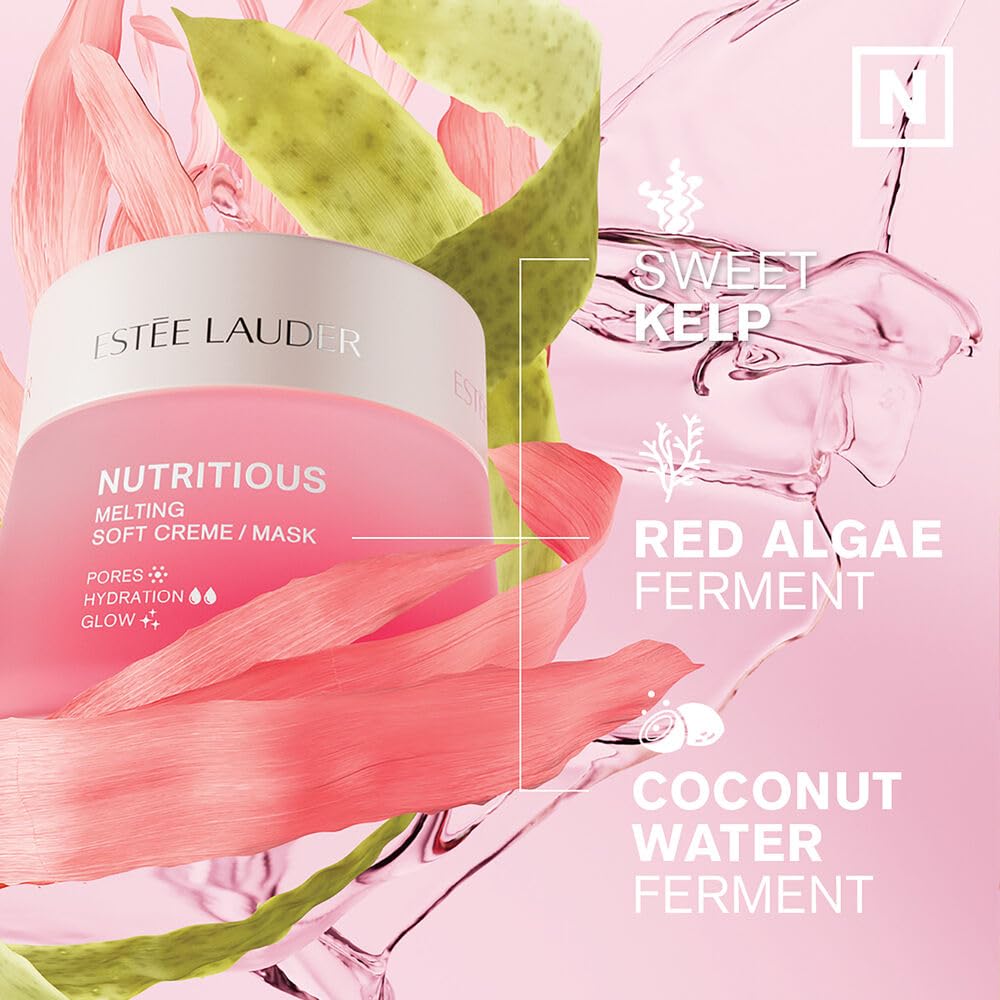 Estée Lauder Nutritious Melting Soft Cream Moisturizer/Face Mask with Niacinamide | Pore Minimizing