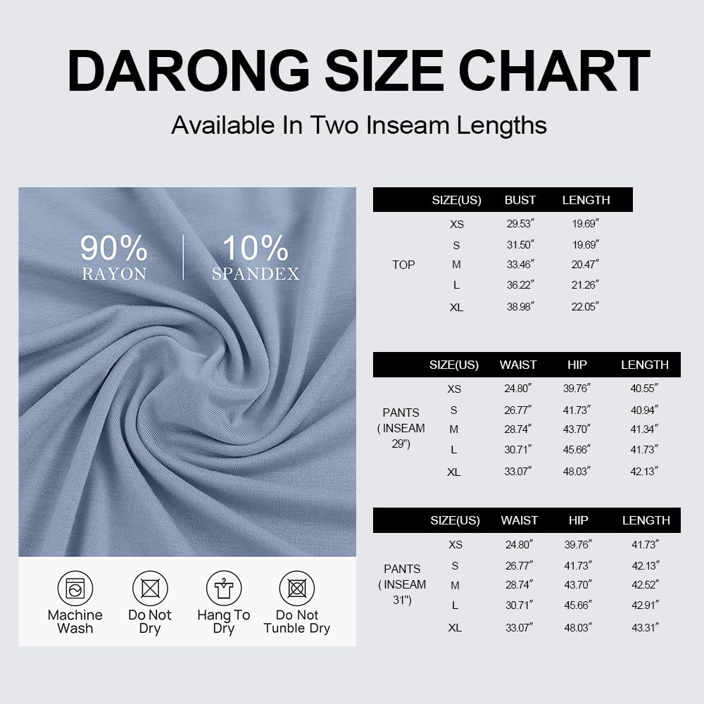 Darong Women's 2 Piece Outfits Lounge Sets Ruched Short Sleeve Tops and High Waisted Wide Leg Pants Tracksuit Sets