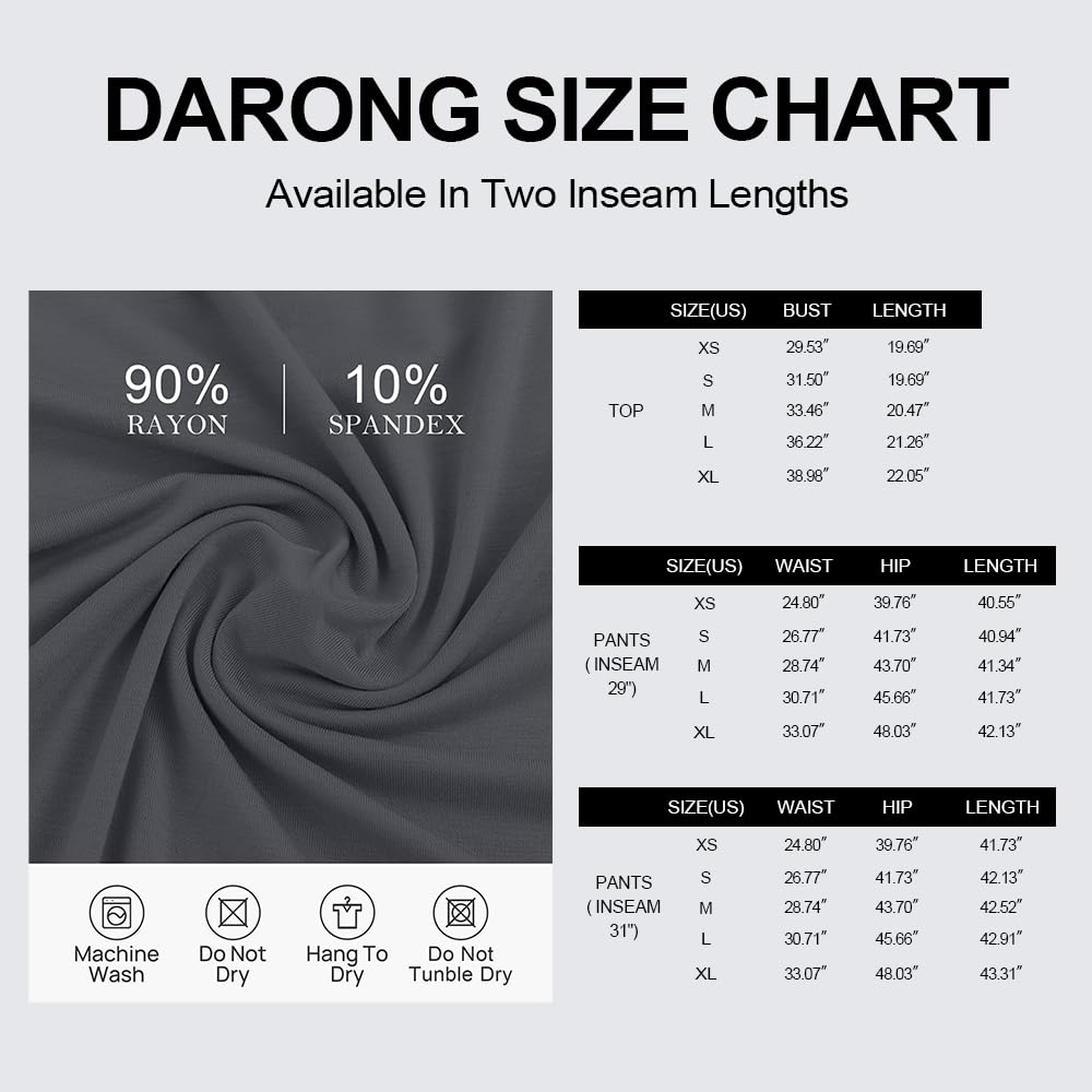 Darong Women's 2 Piece Outfits Lounge Sets Ruched Short Sleeve Tops and High Waisted Wide Leg Pants Tracksuit Sets