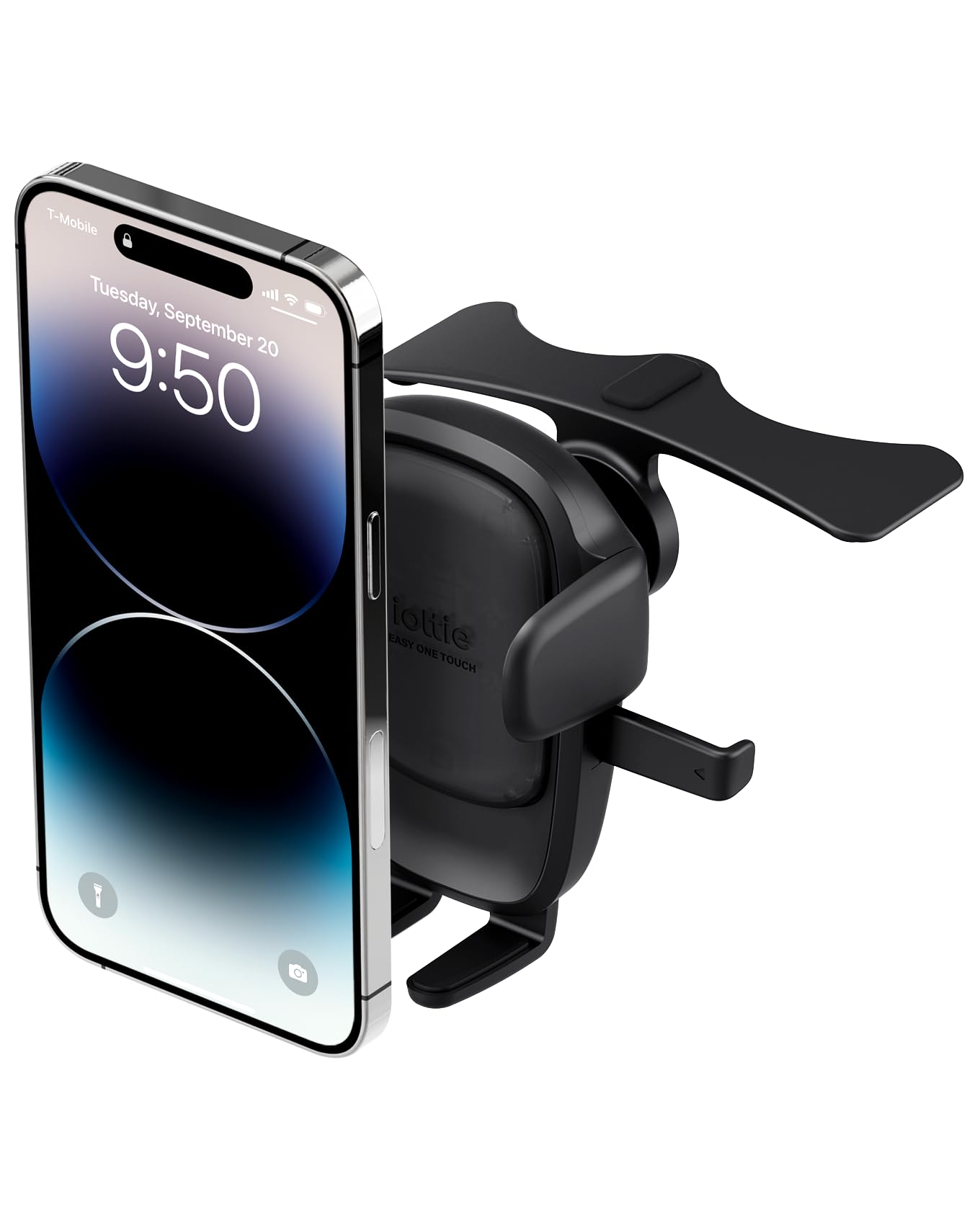 iOttie Easy One Touch 6 Universal Car Mount Dashboard & Windshield Suction Cup Phone Holder for iPhone Samsung, Google, All Smartphones