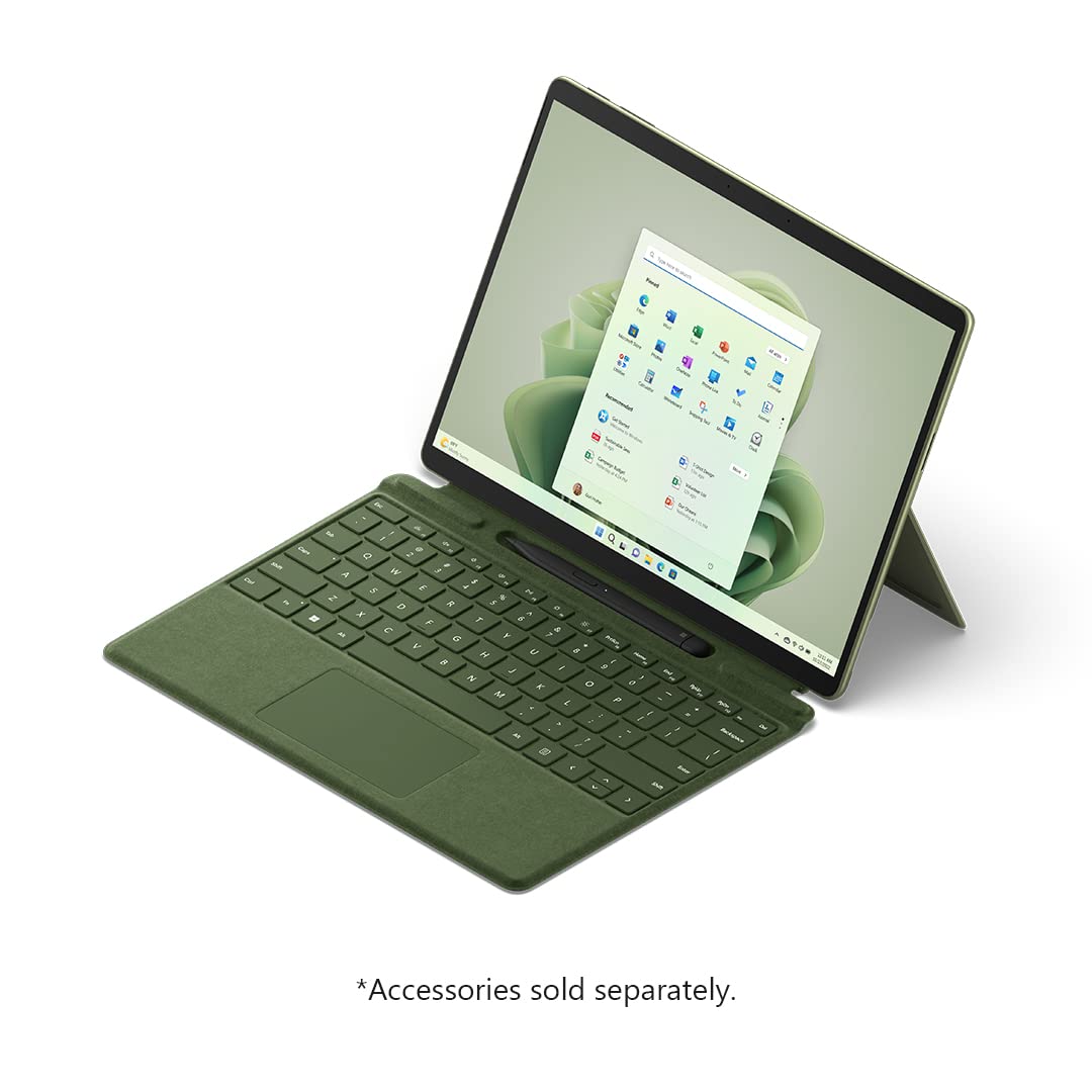 Microsoft Surface Pro 9 (2022), 13" 2-in-1 Tablet & Laptop, Thin & Lightweight, Intel 12th Gen i7 Fast Processor for Multi-Tasking, 16GB RAM, 256GB Storage with Windows 11, Platinum Microsoft Copilot