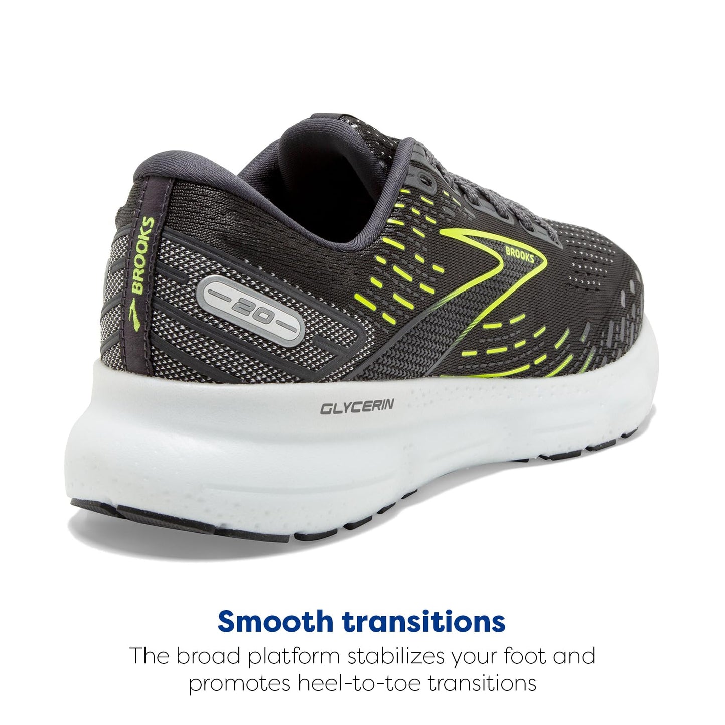 Brooks Men's Glycerin 20 Neutral Running Shoe