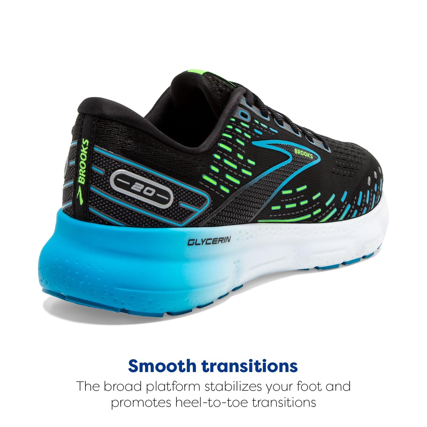 Brooks Men's Glycerin 20 Neutral Running Shoe