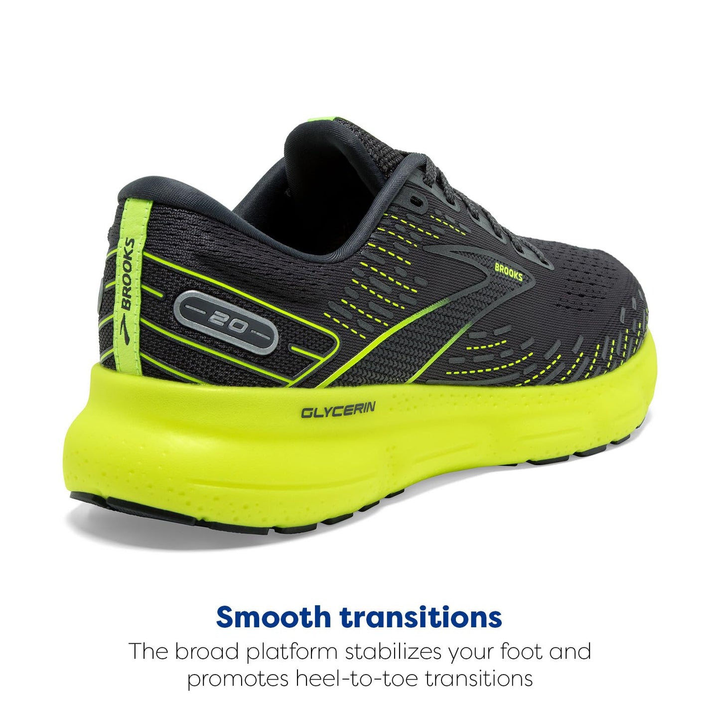 Brooks Men's Glycerin 20 Neutral Running Shoe