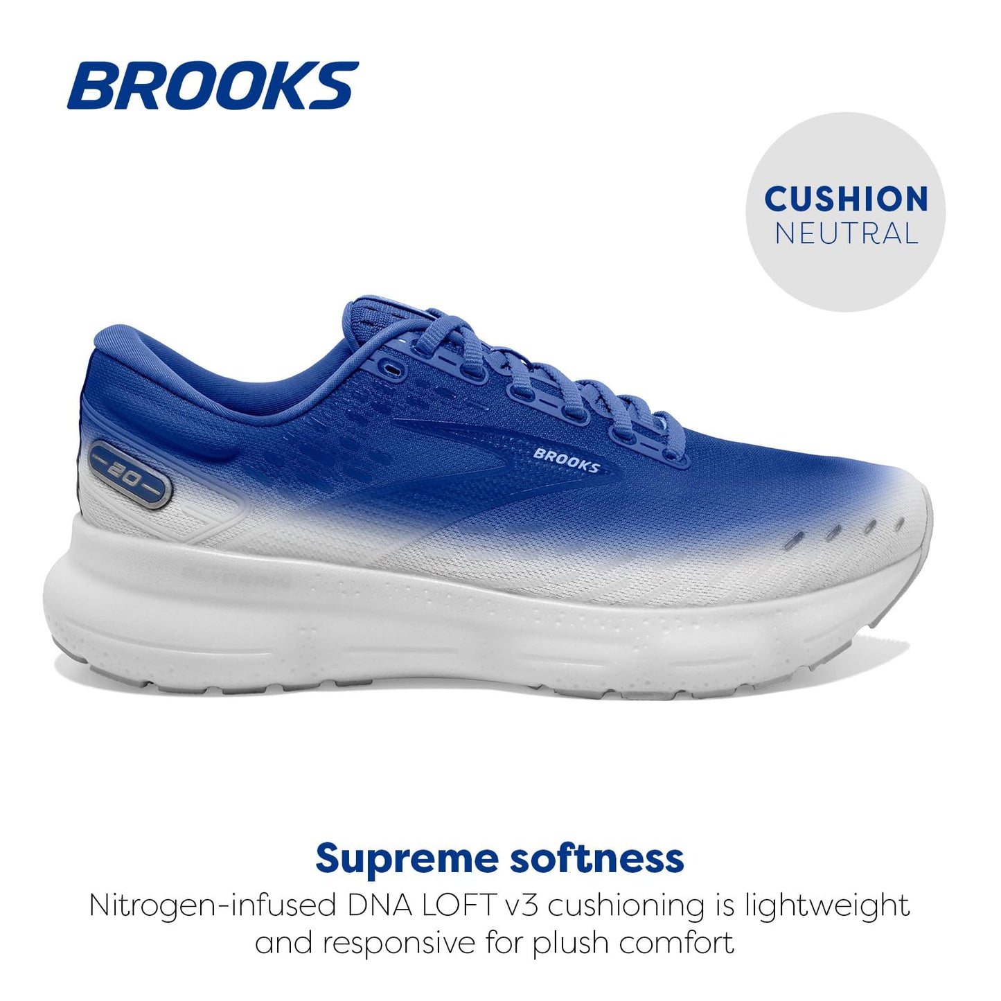 Brooks Men's Glycerin 20 Neutral Running Shoe