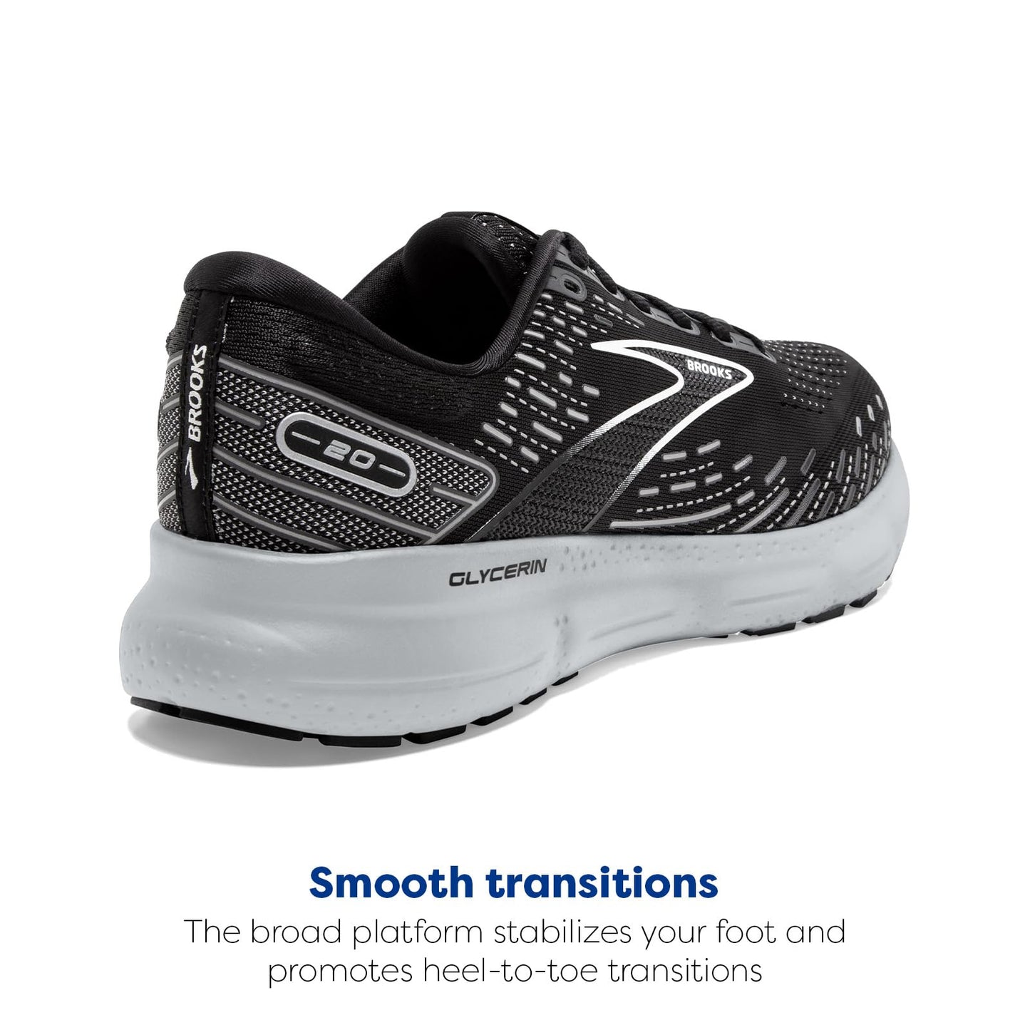 Brooks Men's Glycerin 20 Neutral Running Shoe