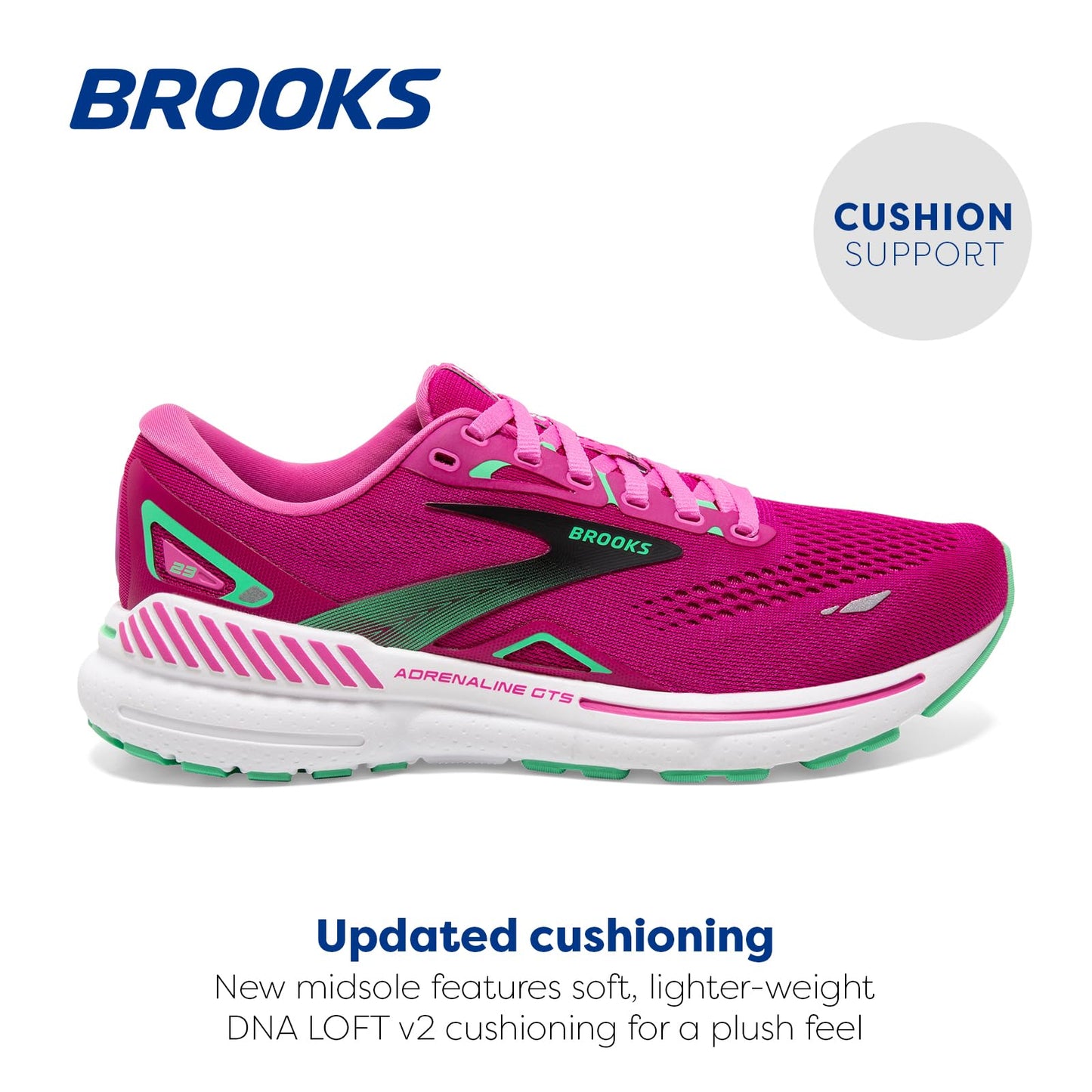Brooks Women’s Adrenaline GTS 23 Supportive Running Shoe