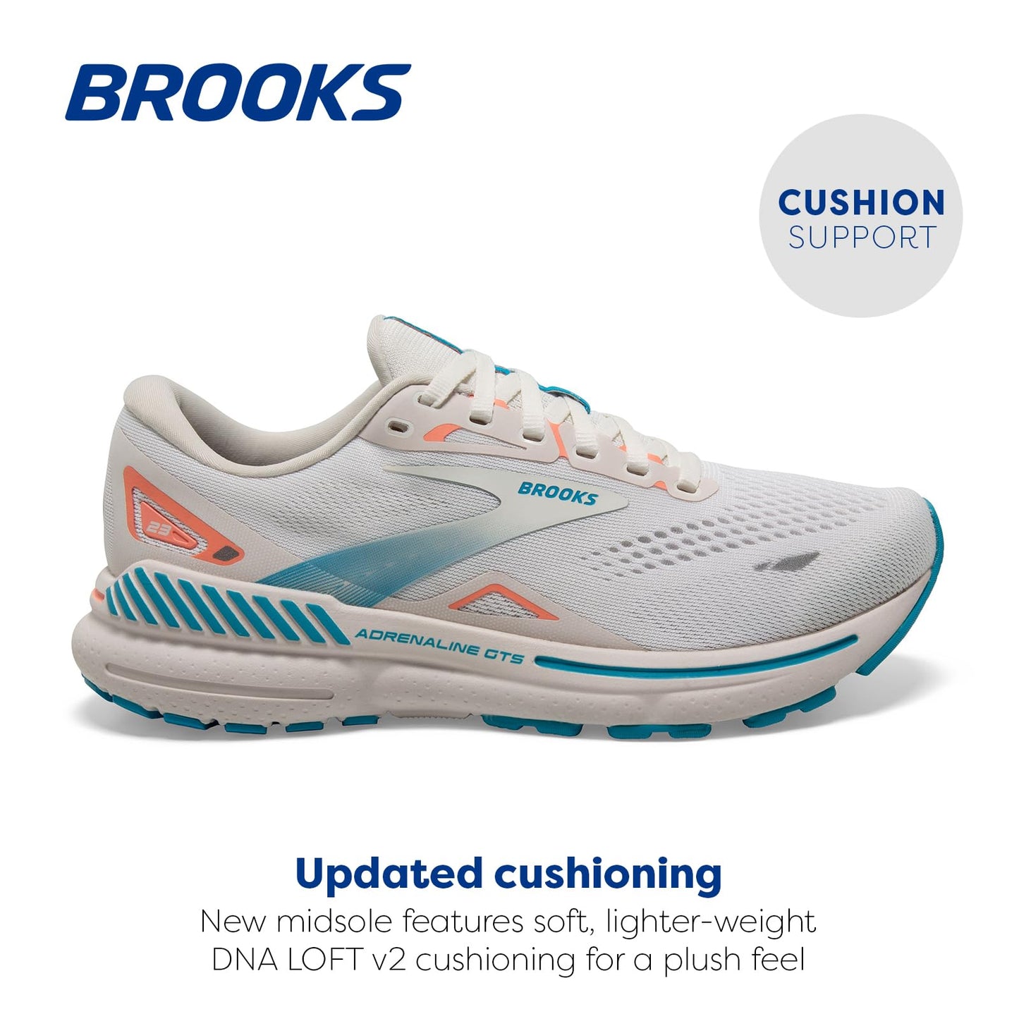 Brooks Women’s Adrenaline GTS 23 Supportive Running Shoe