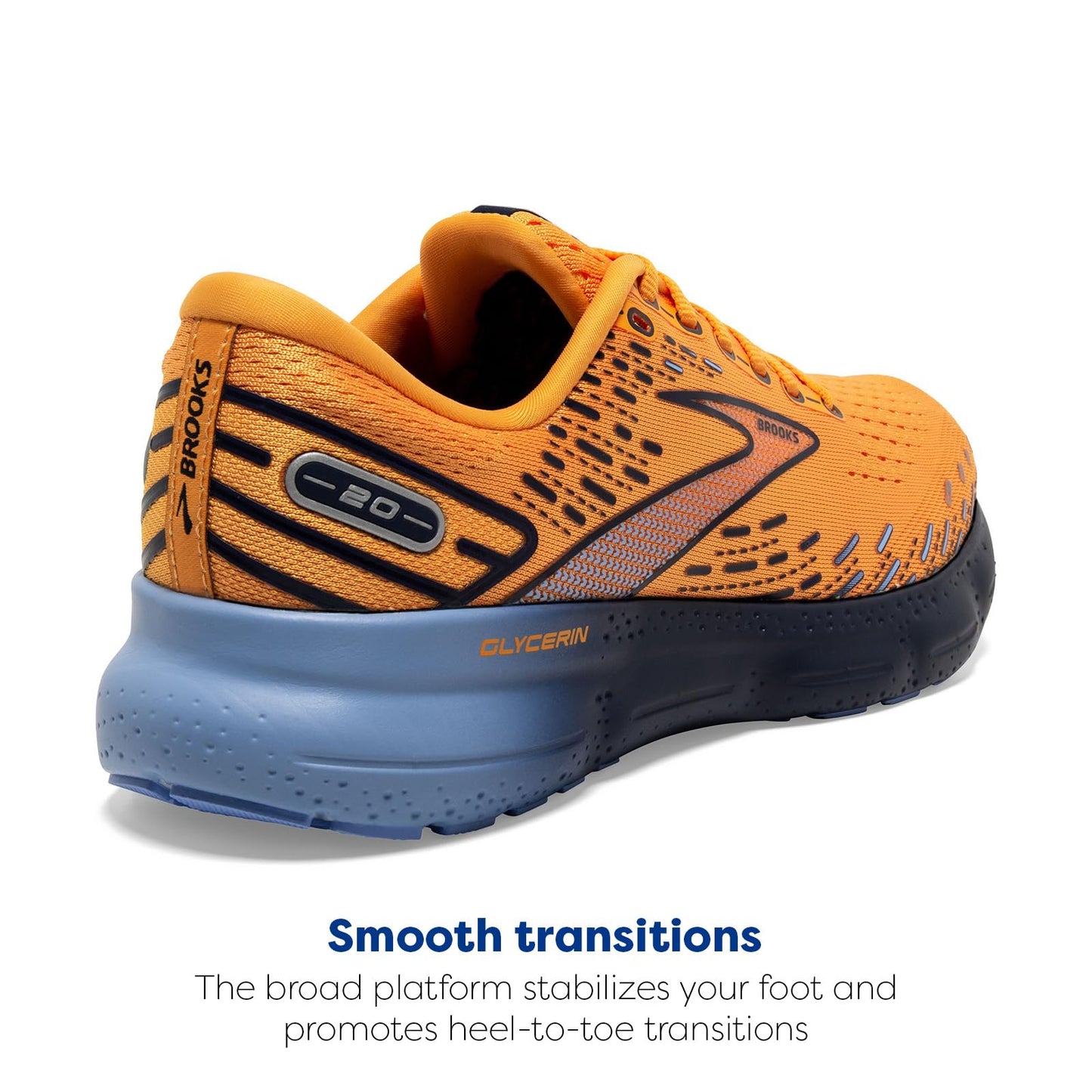 Brooks Men's Glycerin 20 Neutral Running Shoe