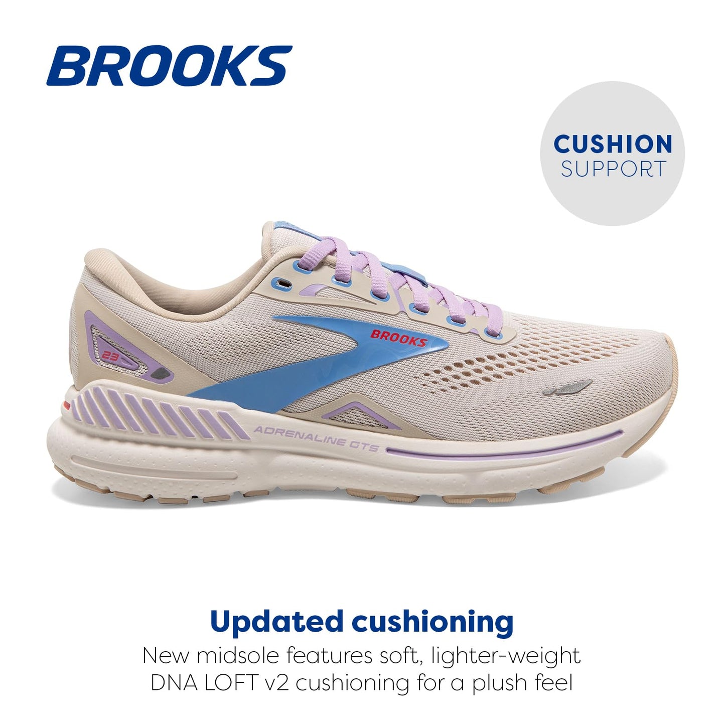 Brooks Women’s Adrenaline GTS 23 Supportive Running Shoe